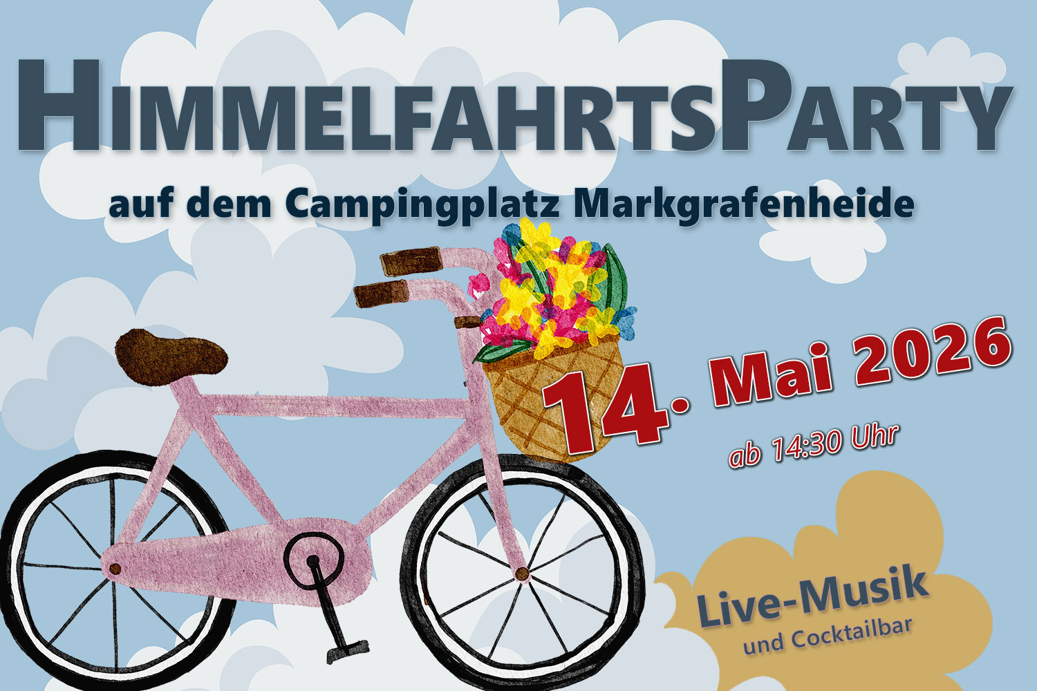 Himmelfahrtsparty 2026 in Markgrafenheide